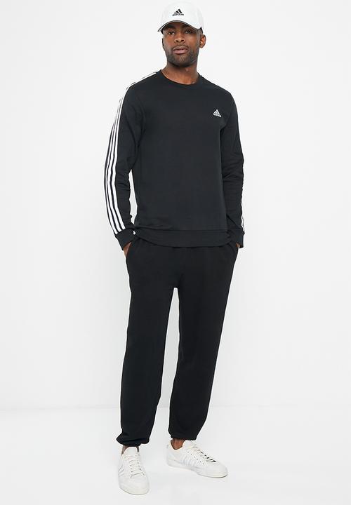 adidas Performance - M 3s fl brs swt - black & white