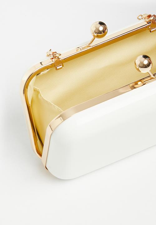 MILLA - Cleo clutch bag - cream