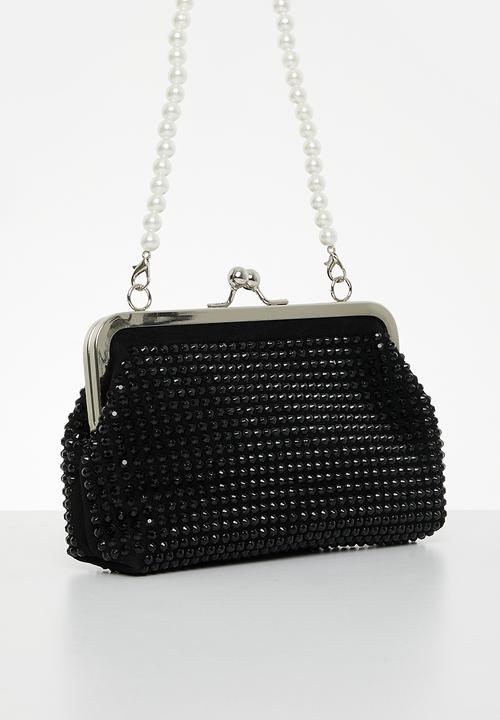 MILLA - Bailey clutch bag - black