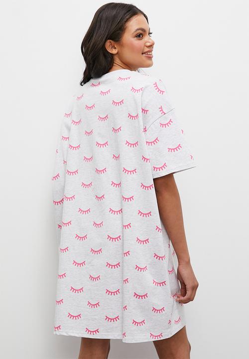 Blake - Sleep tee - grey melange
