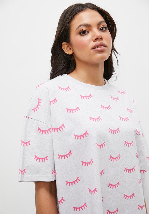 Blake - Sleep tee - grey melange