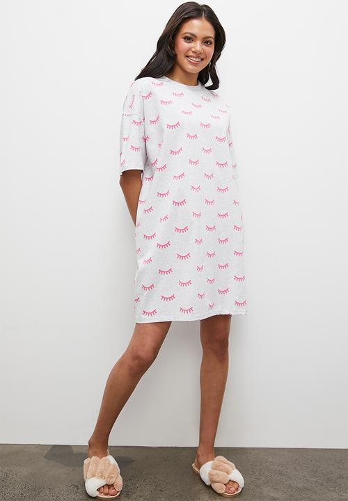 Blake - Sleep tee - grey melange
