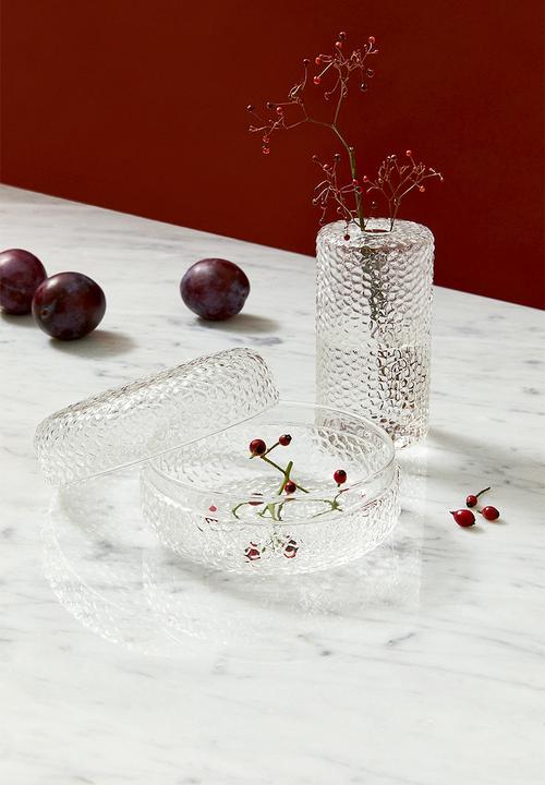 H&M - Small glass box - transparent