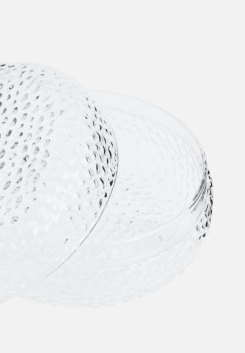 H&M - Small glass box - transparent