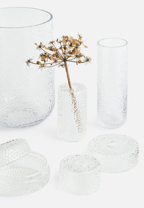 H&M - Small glass box - transparent