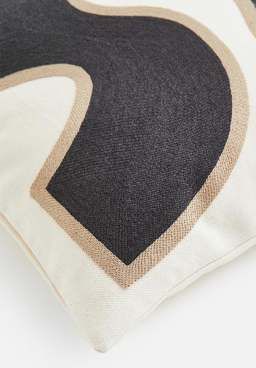 H&M - Cotton canvas cushion cover - beige
