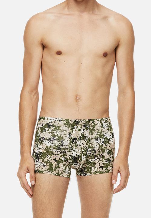 H&M - 3-pack short cotton trunks - multi 