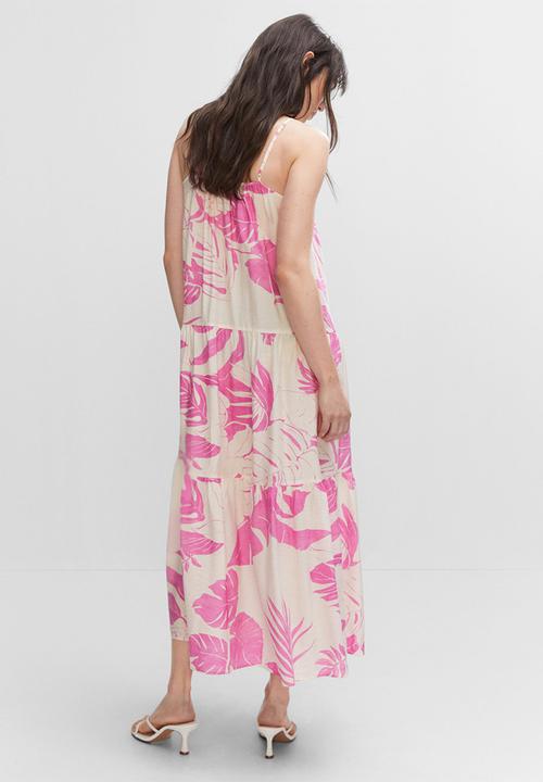 MANGO - Dress gari - mid-pink