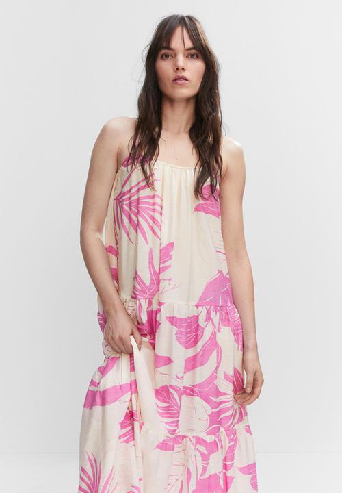 MANGO - Dress gari - mid-pink