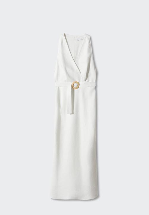MANGO - Dress amalfi - off white