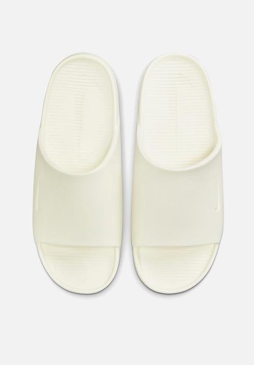 Nike - Nike calm slide - fd4116-100 - sail/white