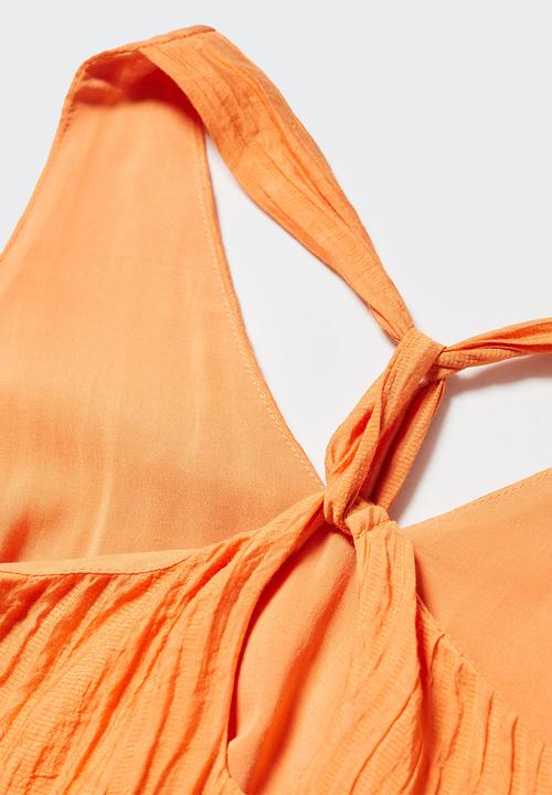 MANGO - Dress sofia - orange