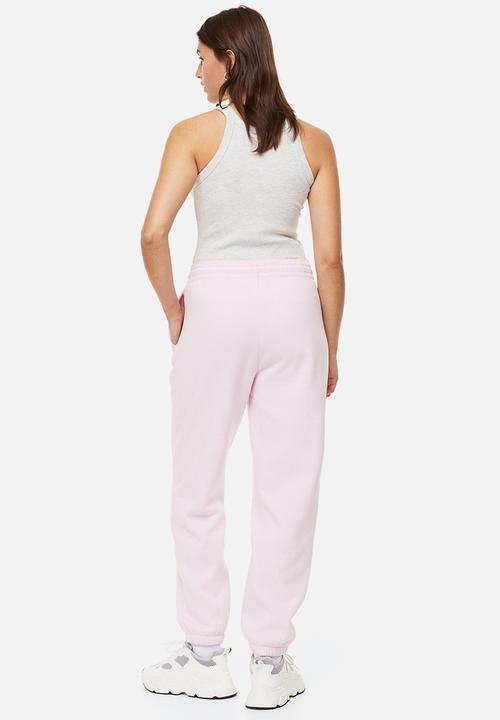 H&M - Cotton-blend sweatpants - light pink