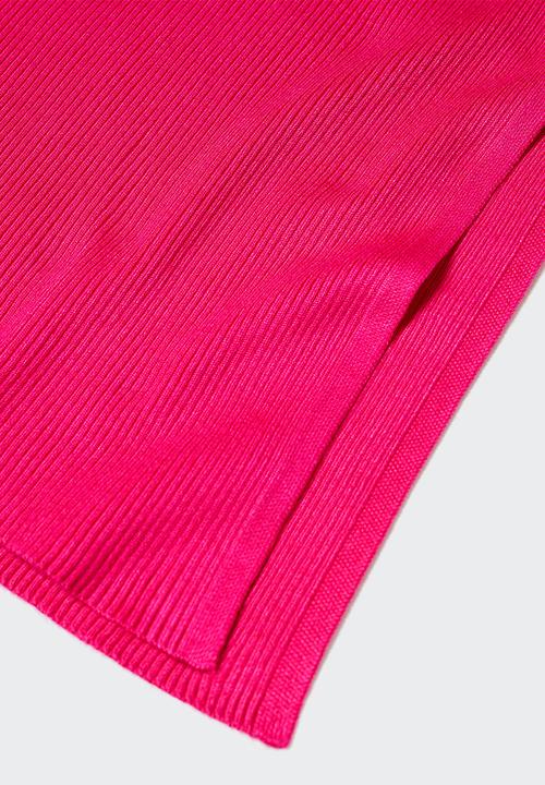 MANGO - Dress asim - bright pink