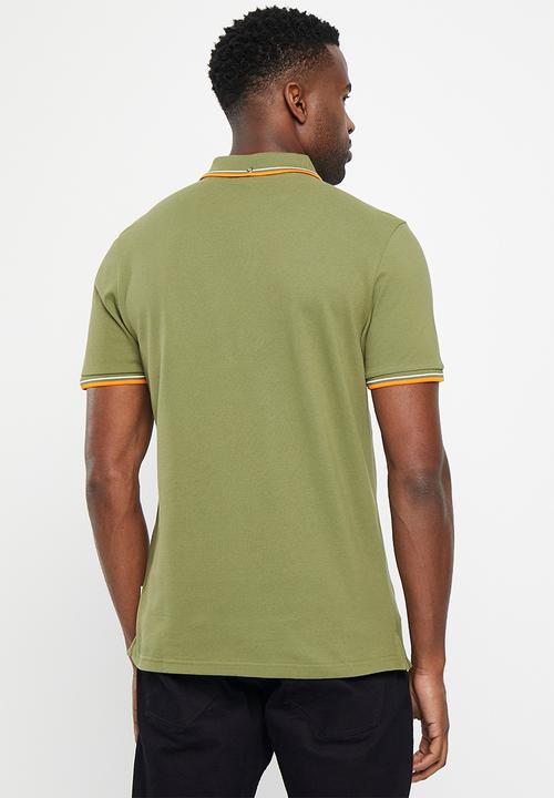 Ben Sherman - Romford short sleeve - khaki