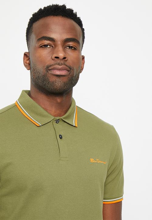 Ben Sherman - Romford short sleeve - khaki