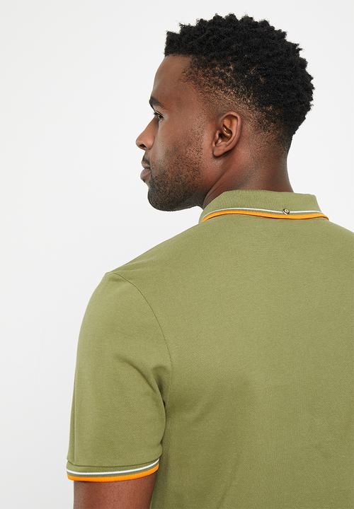 Ben Sherman - Romford short sleeve - khaki