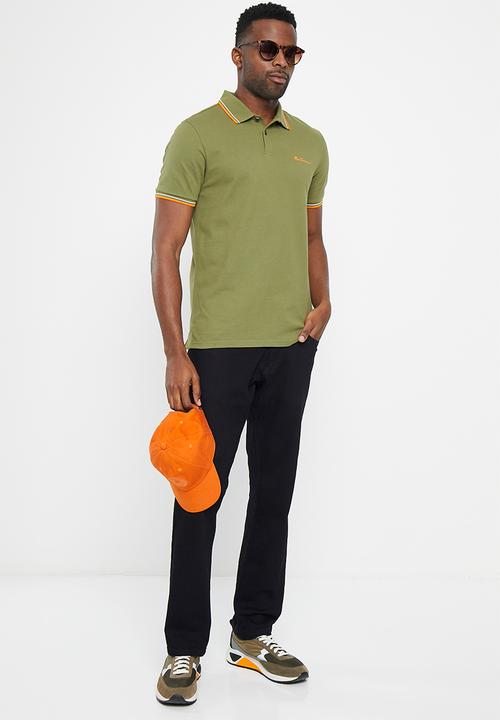 Ben Sherman - Romford short sleeve - khaki