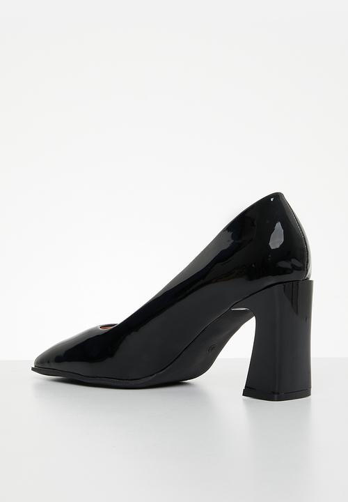 Footwork - Antella block heel - black