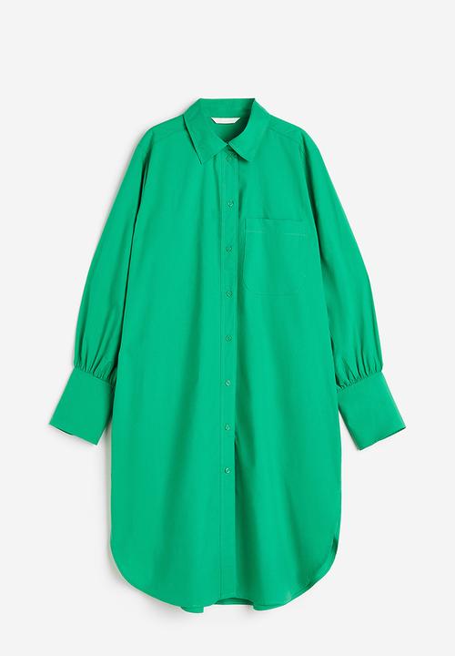 H&M - Shirt dress - green