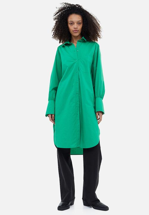 H&M - Shirt dress - green