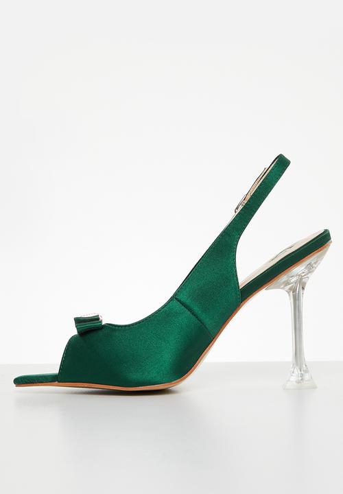 Footwork - Bevvi stiletto heel - green