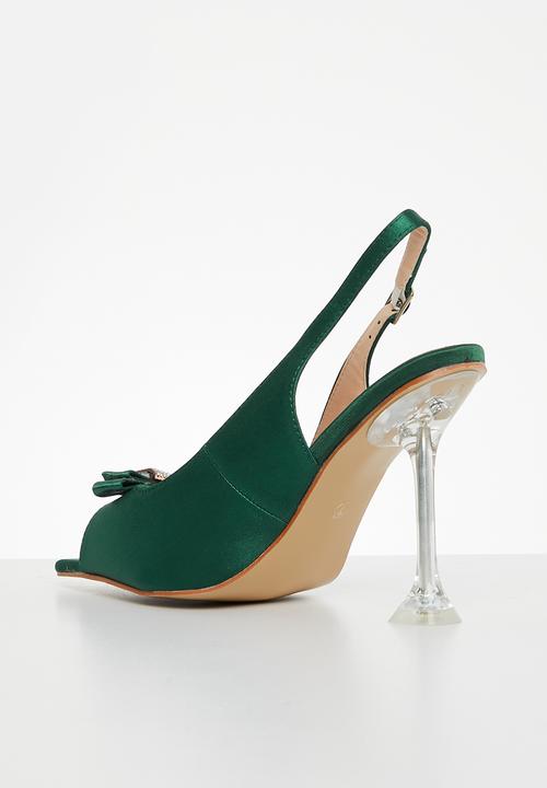 Footwork - Bevvi stiletto heel - green