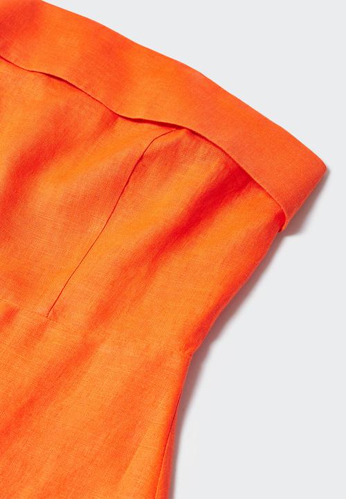 MANGO - Dress javi - orange