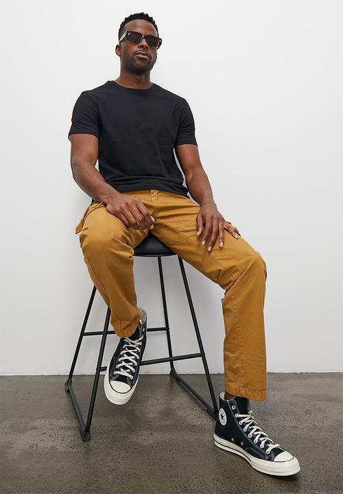 Superbalist - Nate BCI crew neck tee - black