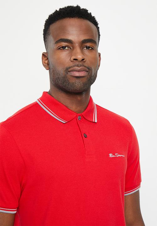 Ben Sherman - Romford short sleeve - red