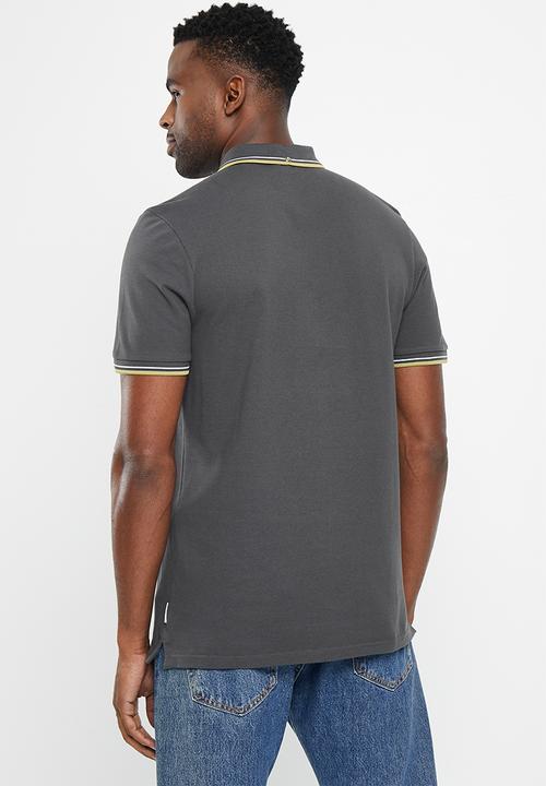 Ben Sherman - Romford short sleeve - charcoal