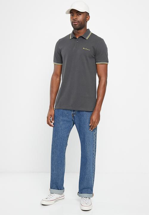 Ben Sherman - Romford short sleeve - charcoal