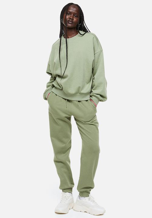 H&M - Oversized sweatshirt - khaki green