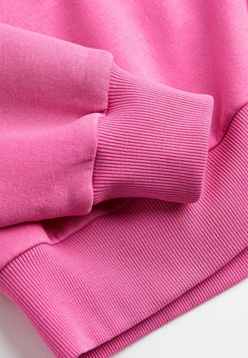 H&M - Oversized sweatshirt - cerise 