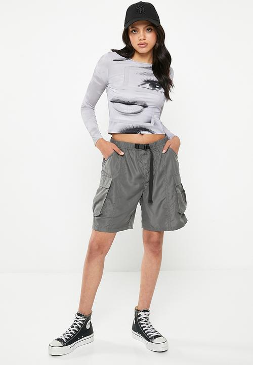 Factorie - Utility short - charcoal