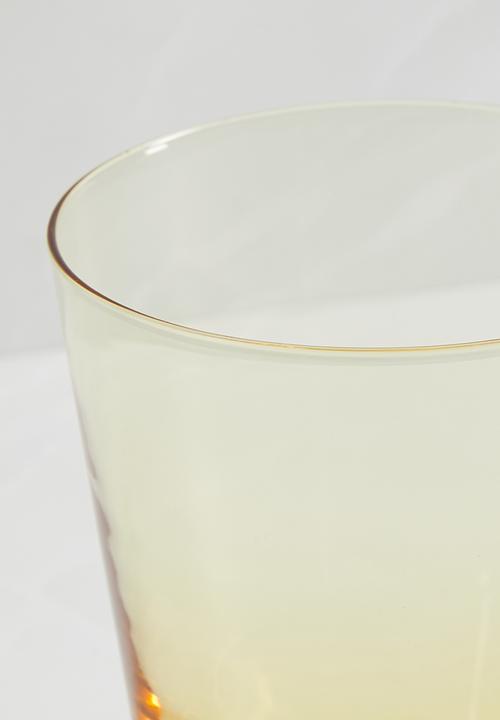 H&M - Stacky glass - yellow medium