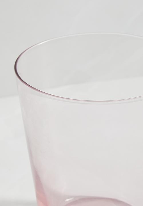 H&M - Stacky glass - pink dusty light