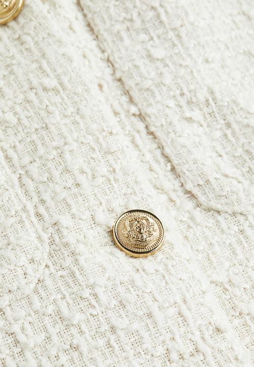 H&M - Bouclé jacket - cream 