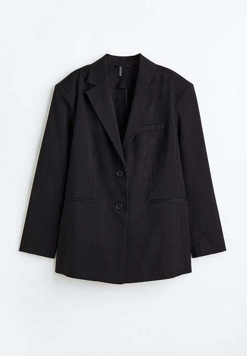 H&M - Single-breasted blazer - black