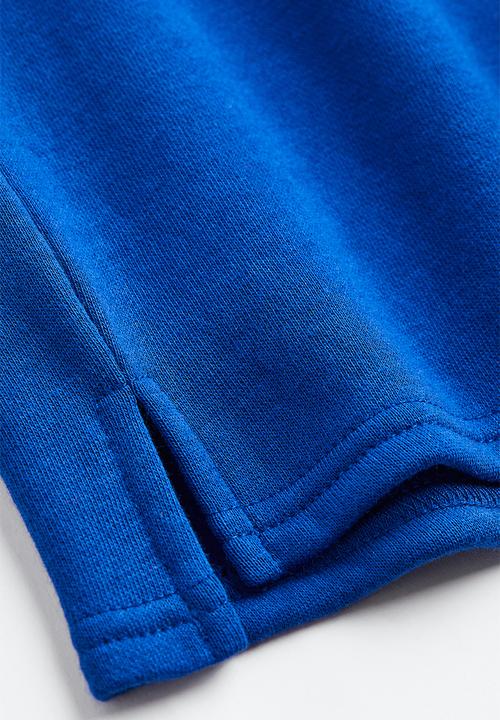 H&M - Printed hoodie - bright blue / athletic vibes 