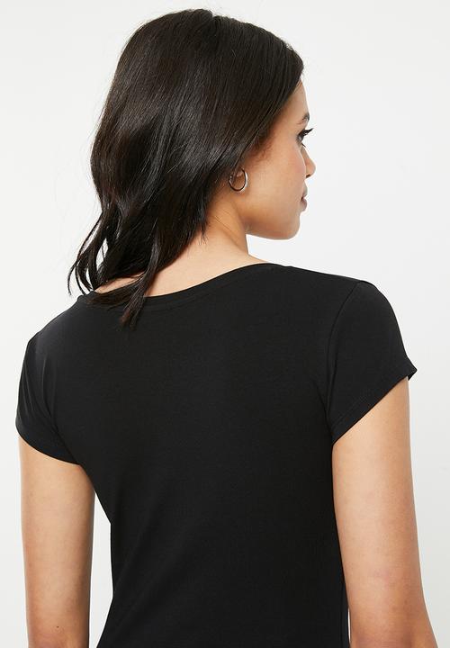SISSY BOY - Regular fit top - black