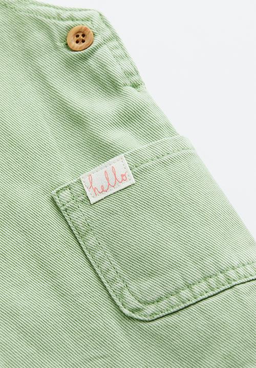 H&M - 2-piece cotton set - pistachio green 