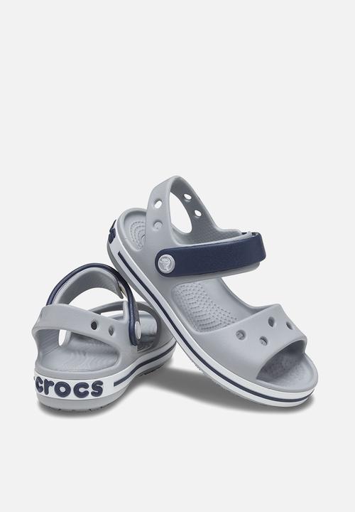 Crocs - Crocband sandal kids - light grey/navy