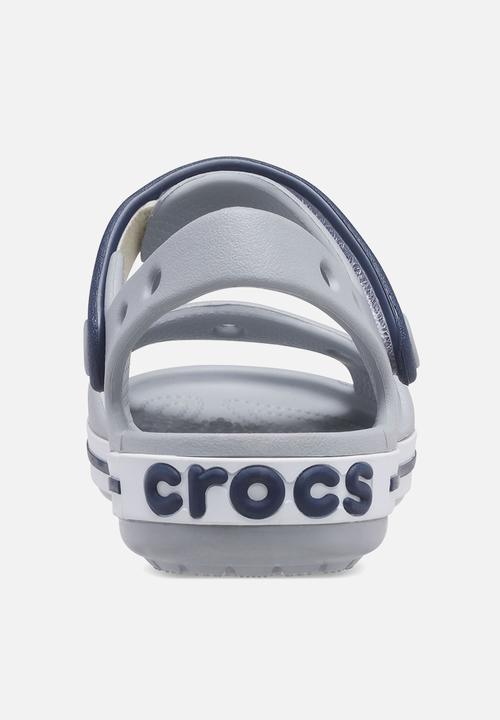 Crocs - Crocband sandal kids - light grey/navy