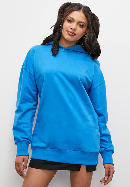 Blake - Slouch hoodie - turqoise