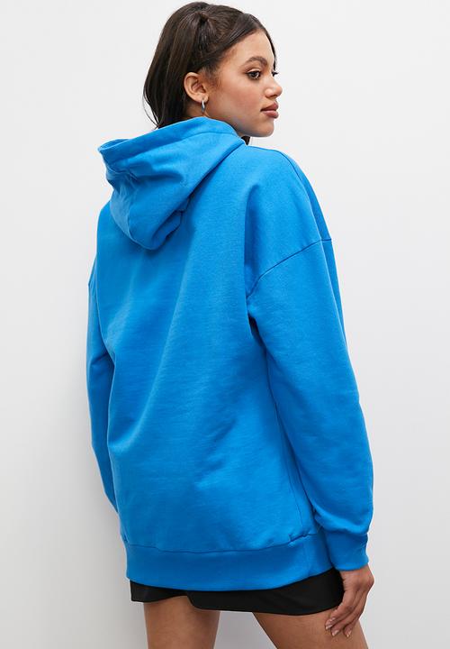 Blake - Slouch hoodie - turqoise