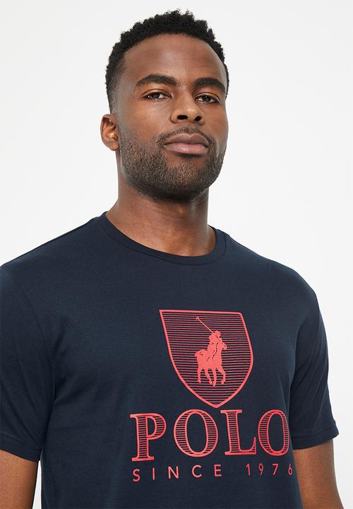 POLO - Cory crest crew neck short sleeve tee  - navy