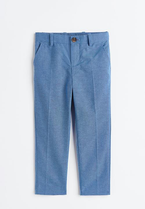 H&M - Slim fit suit trousers - blue
