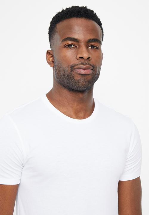 Levi’s® - Slim 2 pack crew neck - dress blues & white 