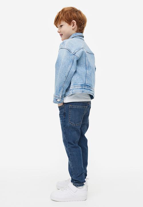 H&M - Relaxed tapered fit jeans - denim blue 